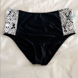 NWT High Waisted Bathing suit bottoms
